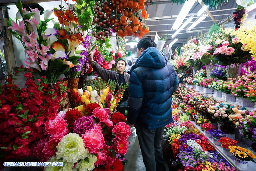 CHINA-BEIJING-FLOWER MARKET (CN) 