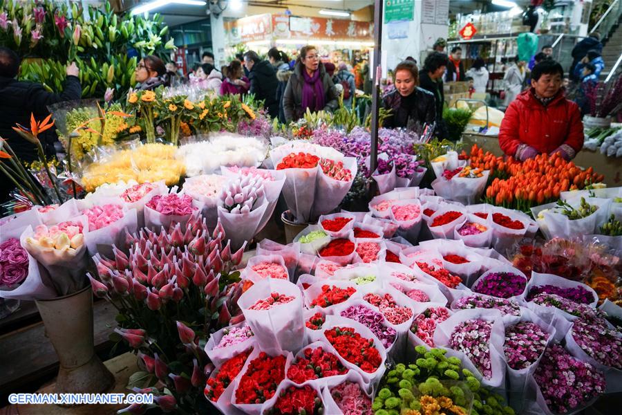 CHINA-BEIJING-FLOWER MARKET (CN) 