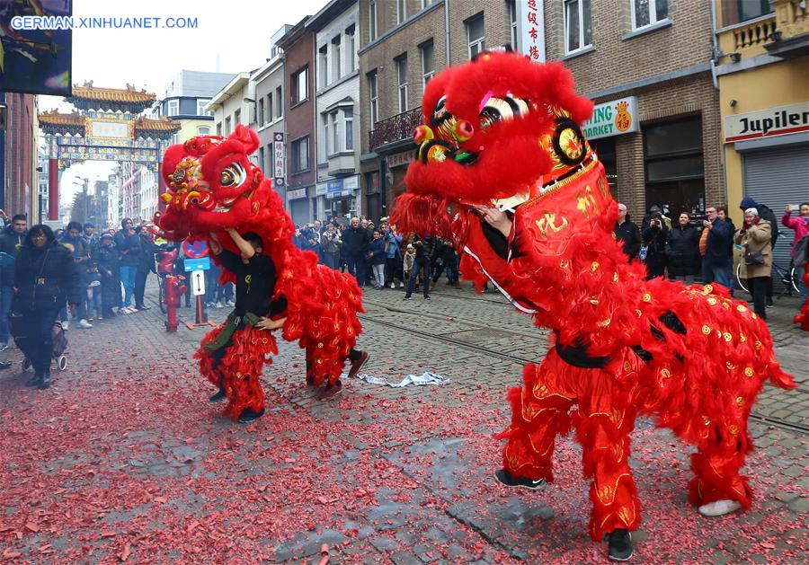 BELGIUM-ANTWERP-CHINESE LUNAR NEW YEAR-CELEBRATION