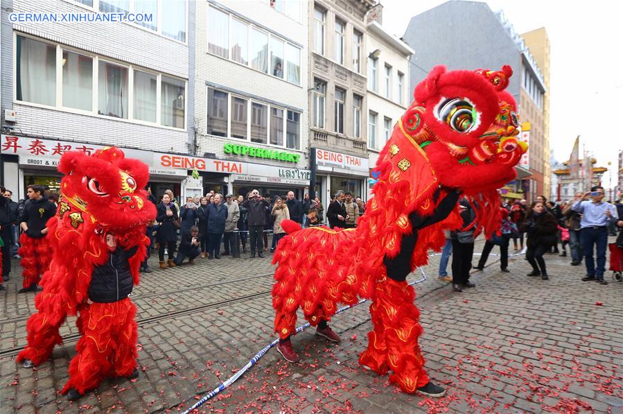 BELGIUM-ANTWERP-CHINESE LUNAR NEW YEAR-CELEBRATION