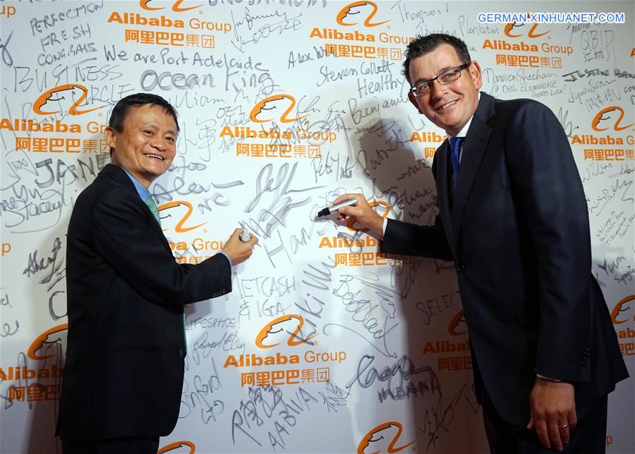 AUSTRALIA-MELBOURNE-ALIBABA-ANZ HEADQUARTERS