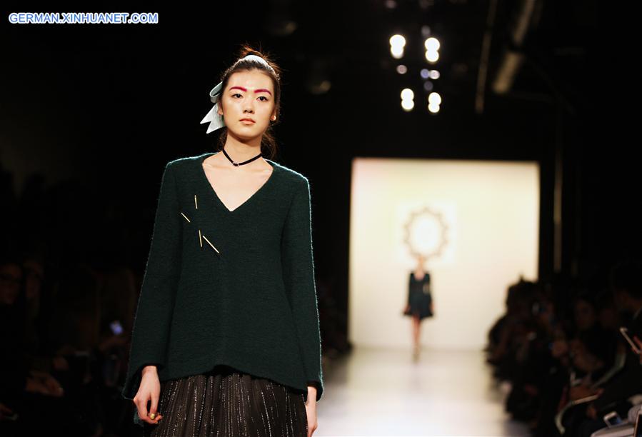 U.S.-NEW YORK-FASHION WEEK-LANYU