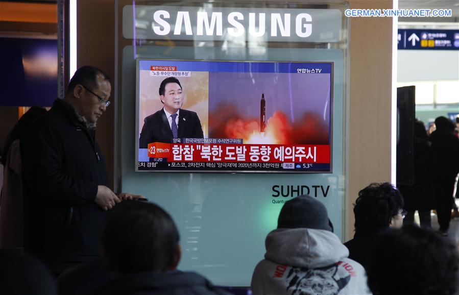 SOUTH KOREA-DPRK-MISSILE-TEST-FIRE-NEWS REPORT