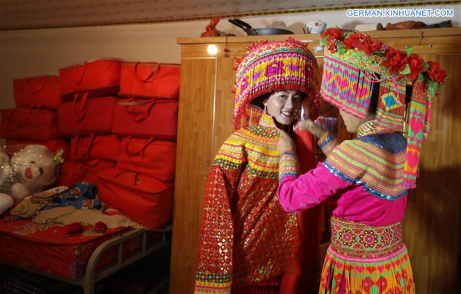 CHINA-DECHANG-TRADITIONAL WEDDING CEREMONY (CN)