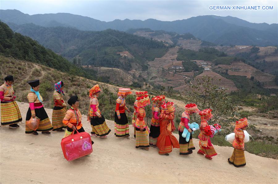 CHINA-DECHANG-TRADITIONAL WEDDING CEREMONY (CN)