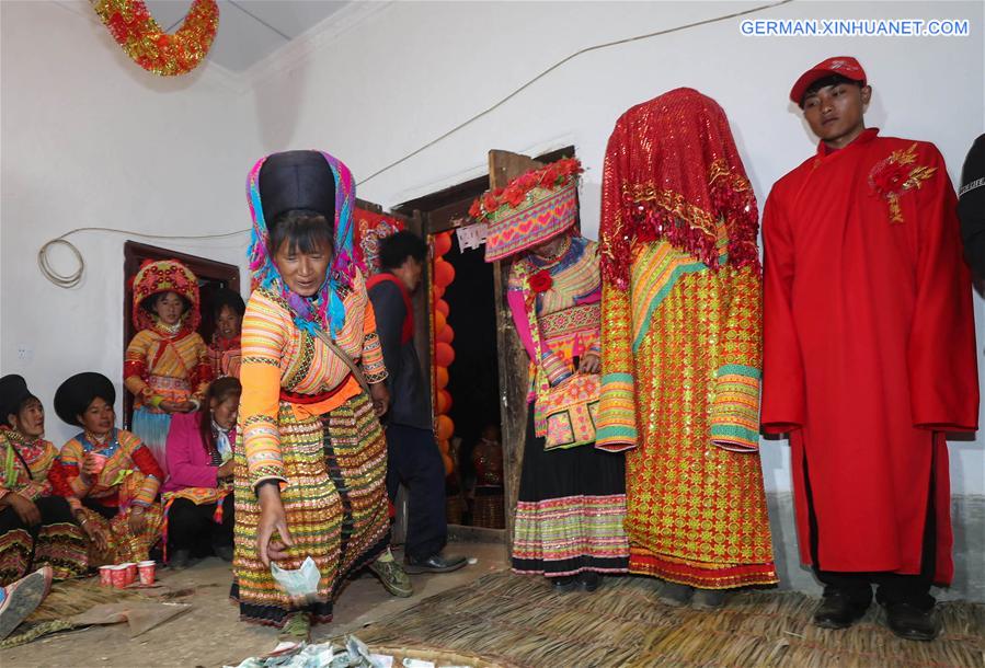 CHINA-DECHANG-TRADITIONAL WEDDING CEREMONY (CN)