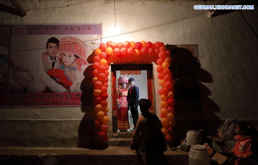 CHINA-DECHANG-TRADITIONAL WEDDING CEREMONY (CN)