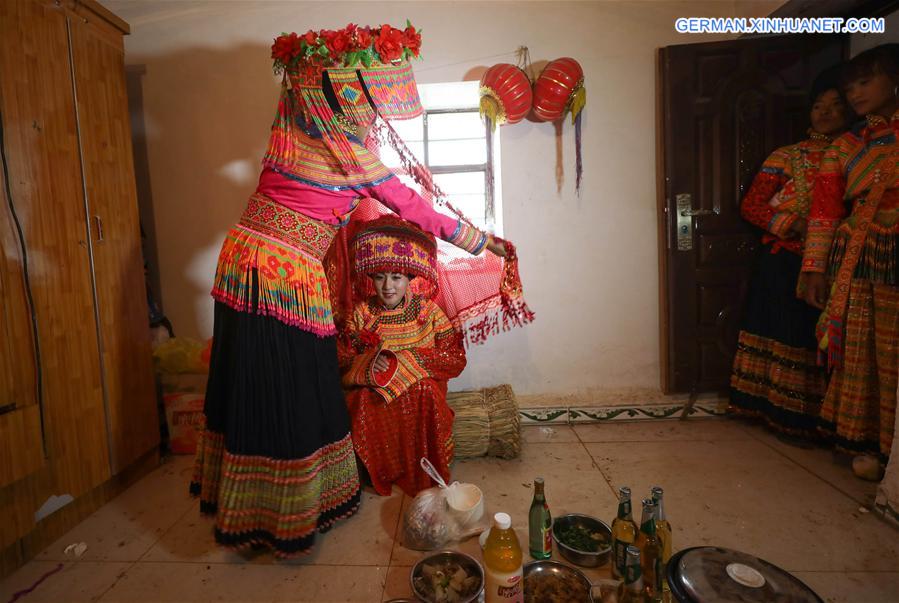 CHINA-DECHANG-TRADITIONAL WEDDING CEREMONY (CN)