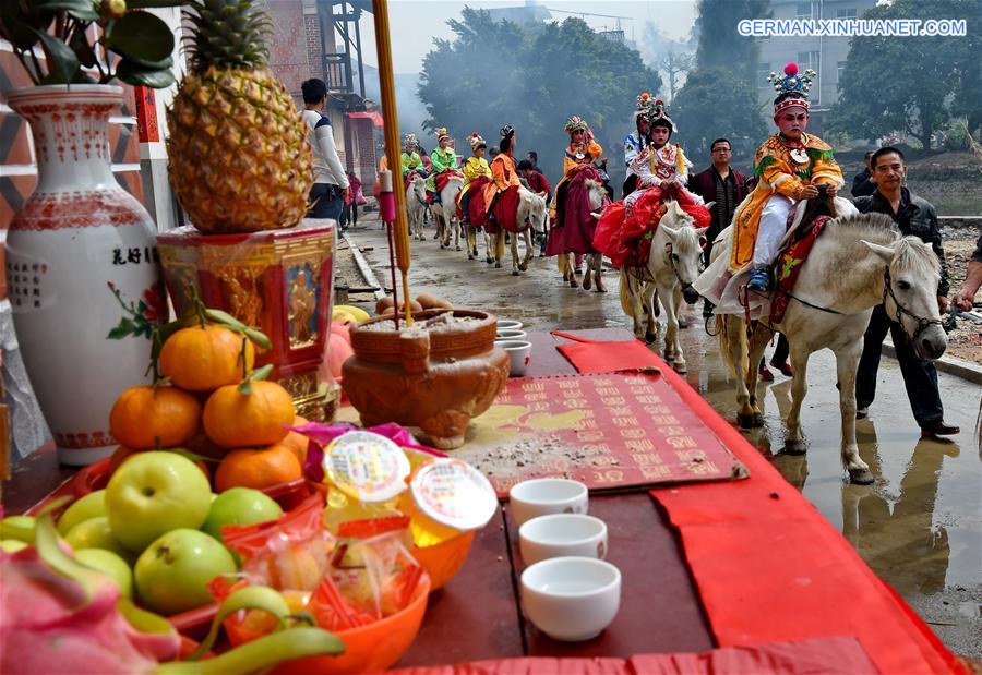 CHINA-FUJIAN-PUTIAN-TRADITION (CN)