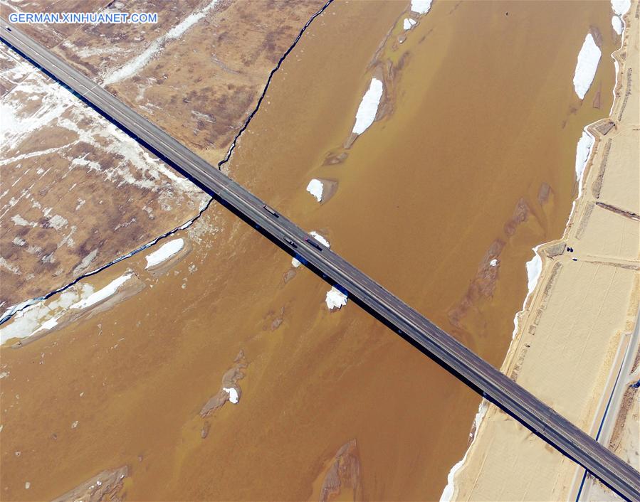 CHINA-INNER MONGOLIA-YELLOW RIVER-THAW (CN)