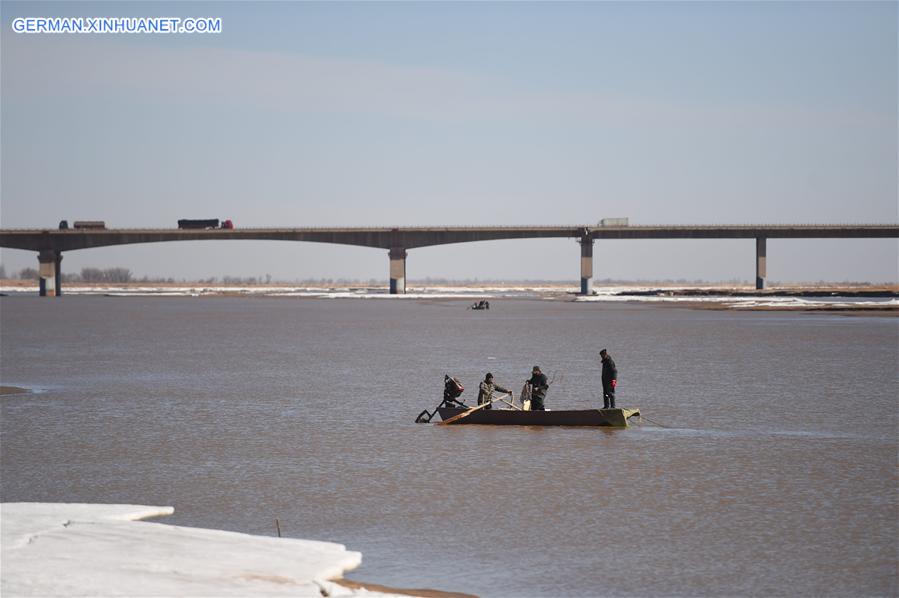 CHINA-INNER MONGOLIA-YELLOW RIVER-THAW (CN)