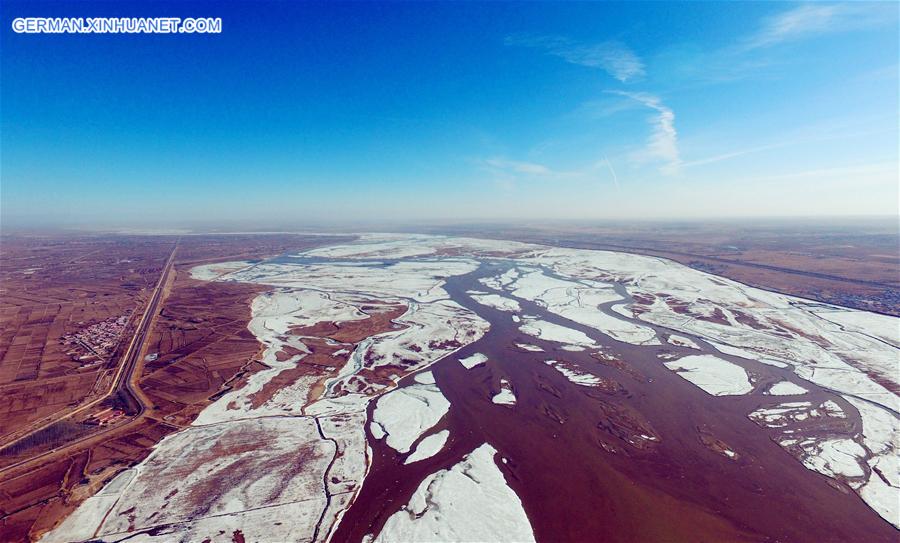 CHINA-INNER MONGOLIA-YELLOW RIVER-THAW (CN)