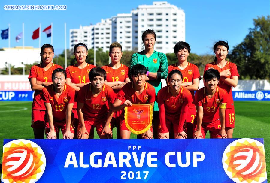 (SP)PORTUGAL-ALBUFEIRA-FOOTBALL-ALGARVE CUP-CHINA-NETHERLANDS