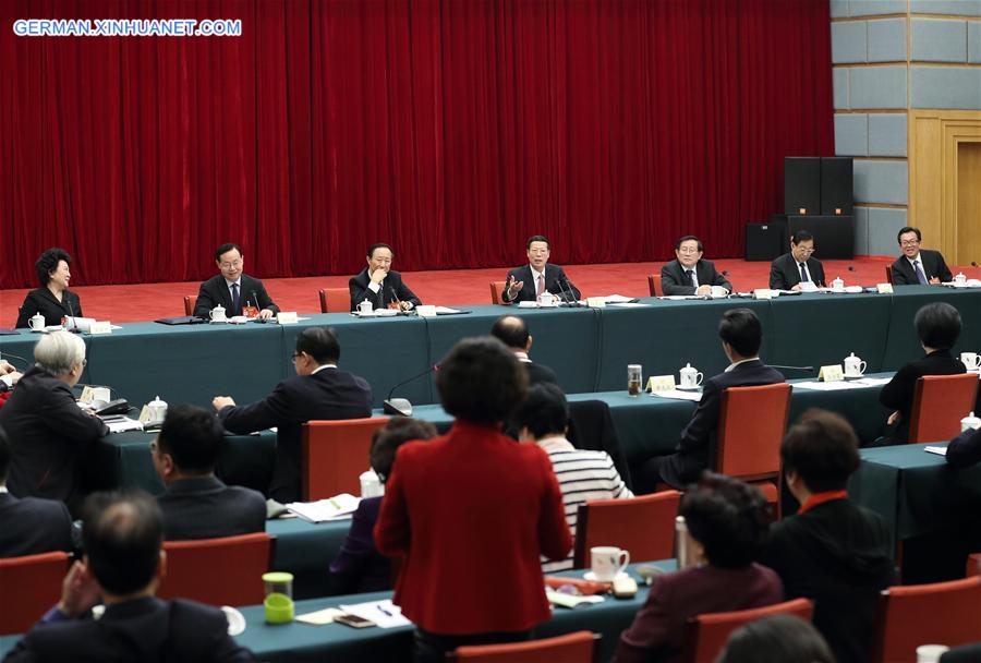 (TWO SESSIONS)CHINA-BEIJING-ZHANG GAOLI-CPPCC-PANEL DISCUSSION (CN)