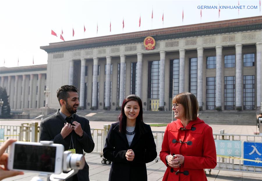 (TWO SESSIONS)CHINA-BEIJING-NPC-CPPCC-JOURNALIST (CN)