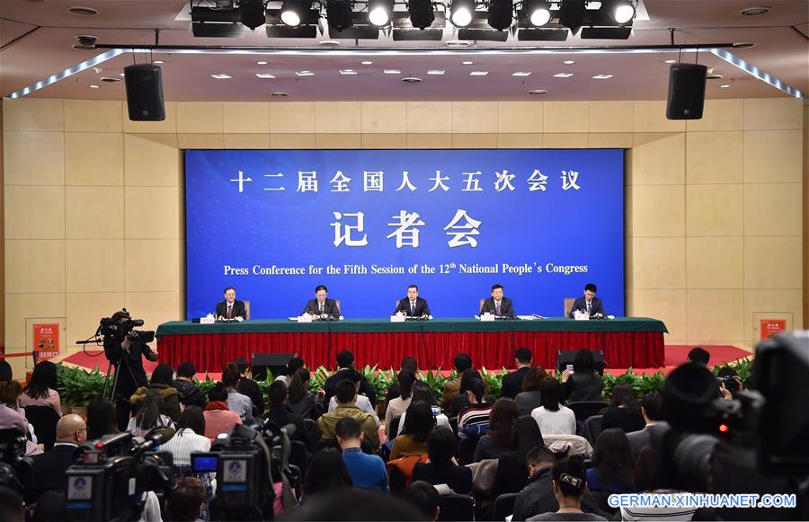(TWO SESSIONS)CHINA-BEIJING-NPC-PRESS CONFERENCE-LEGISLATION (CN)