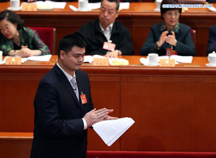 (TWO SESSIONS)CHINA-BEIJING-CPPCC-YAO MING(CN)