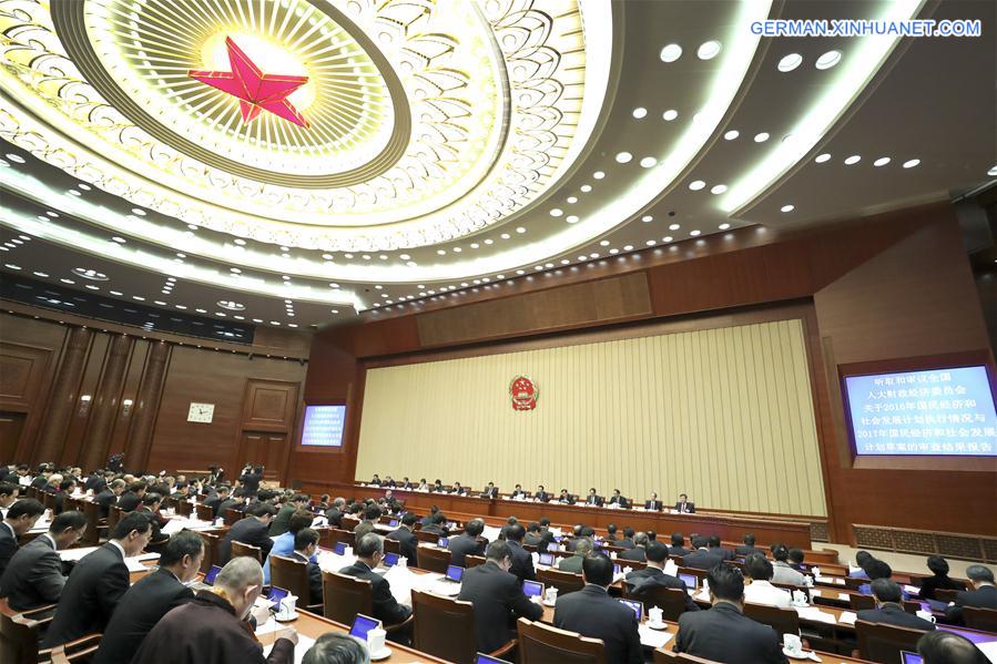 (TWO SESSIONS) CHINA-BEIJING-NPC-PRESIDIUM-MEETING (CN)