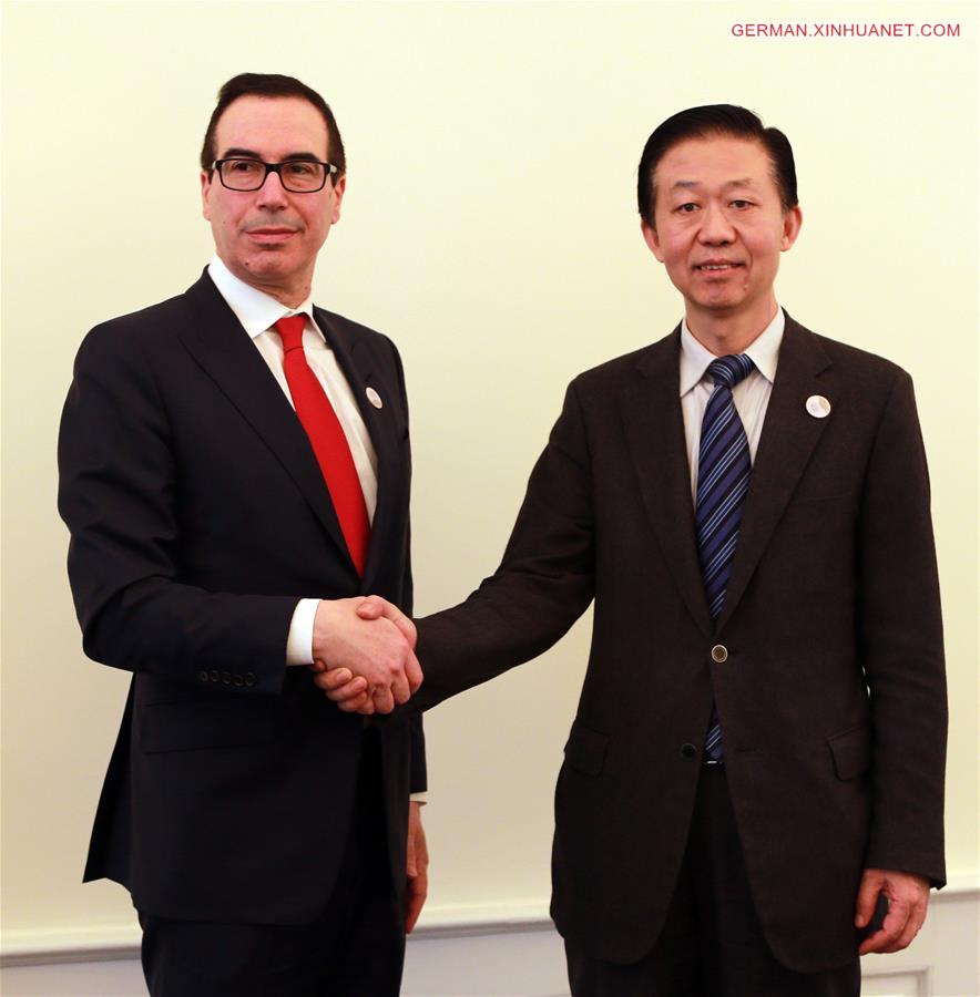 GERMANY-BADEN-BADEN-CHINA-FINANCE MINISTER-U.S.-TREASURY SECRETARY-MEETING