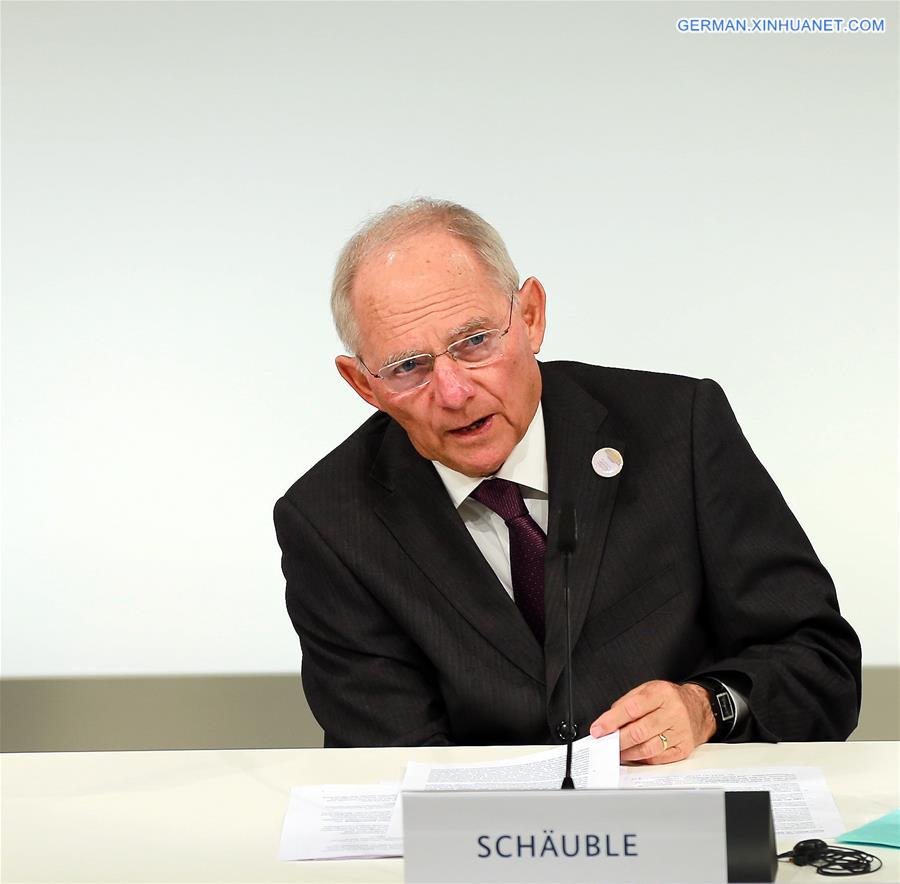 GERMANY-BADEN-BADEN-G20-GERMAN FINANCE MINISTER-PRESS CONFERENCE