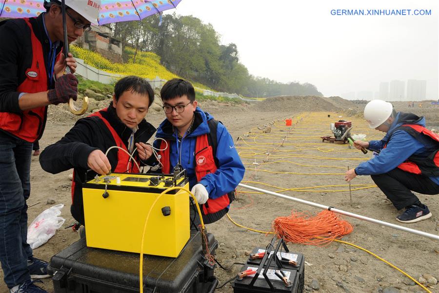 CHINA-SICHUAN-ARCHAEOLOGY-UNDERWATER TREASURE-DISCOVERY(CN)
