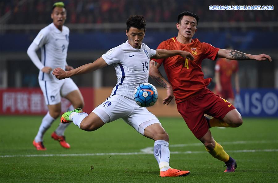 (SP)CHINA-CHANGSHA-FIFA WORLD CUP-QUALIFICATION MATCH