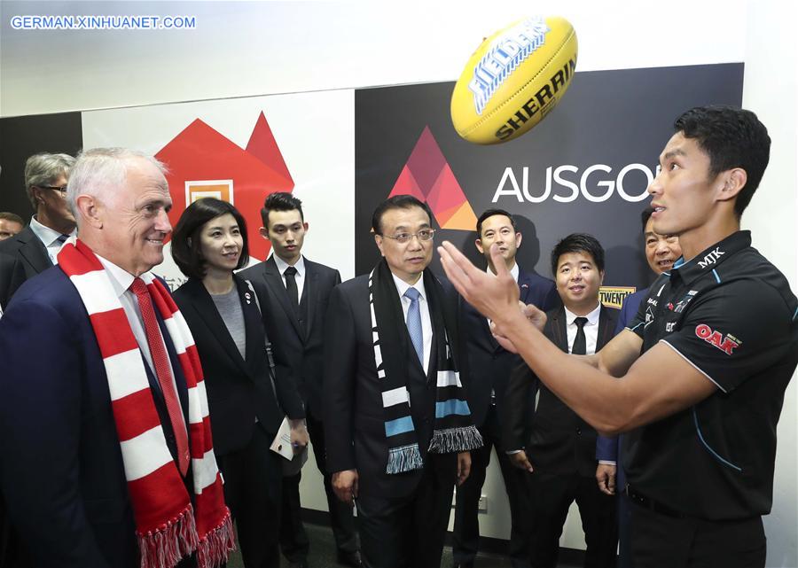 AUSTRALIA-CHINA-LI KEQIANG-TURNBULL-FOOTBALL