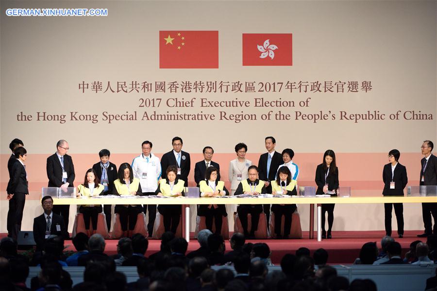 CHINA-HONG KONG-CHIEF EXECUTIVE-ELECTION-LAM CHENG YUET-NGOR (CN)