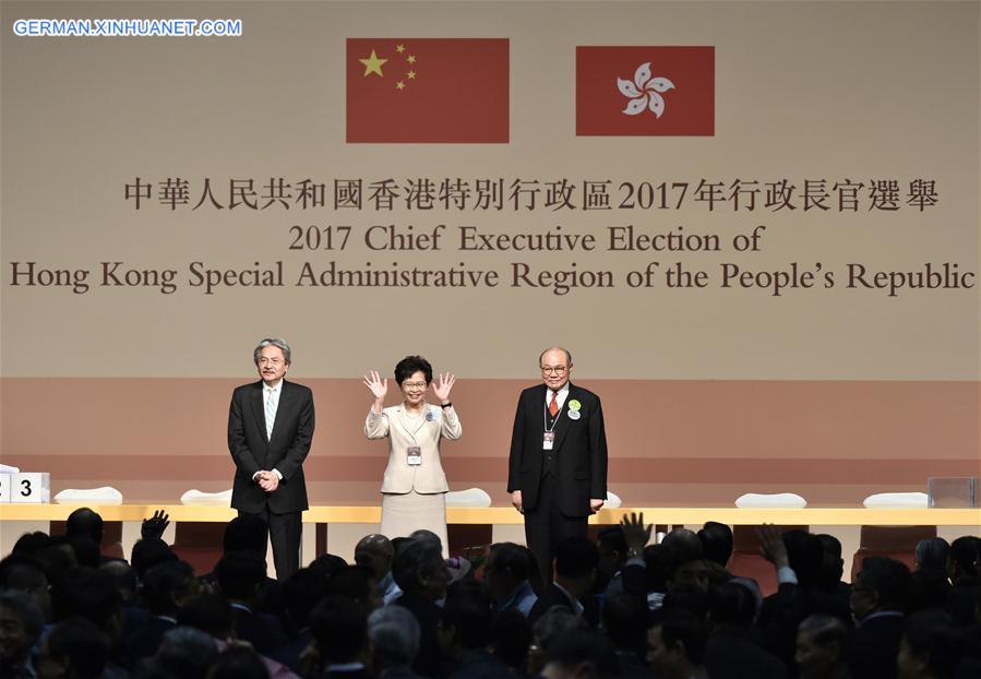 CHINA-HONG KONG-CHIEF EXECUTIVE-ELECTION-LAM CHENG YUET-NGOR (CN)