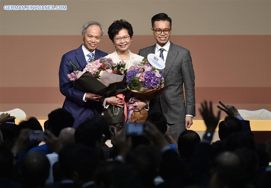 CHINA-HONG KONG-CHIEF EXECUTIVE-ELECTION-LAM CHENG YUET-NGOR (CN)