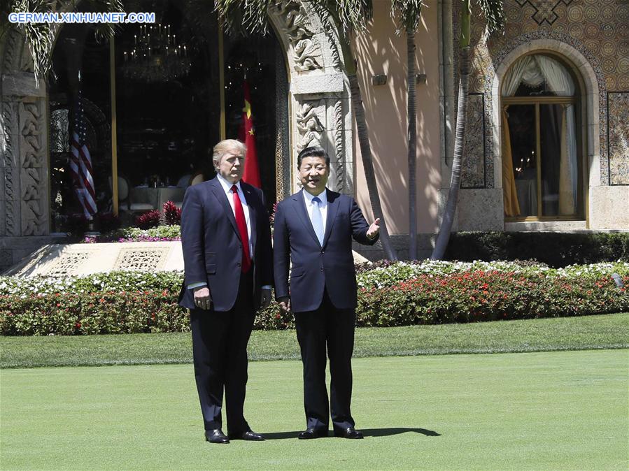 U.S.-CHINA-XI JINPING-TRUMP-TALKS