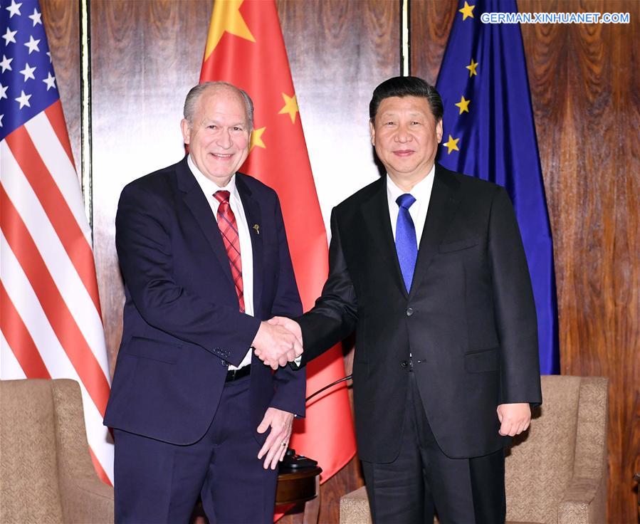 U.S.-CHINA-XI JINPING-ALASKAN GOVERNOR-MEETING