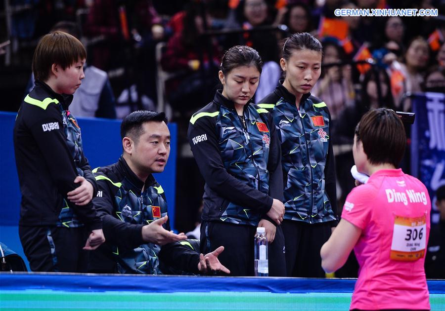(SP)CHINA-WUXI-TABLE TENNIS-2017 ITTF ASIAN CHAMPIONSHIPS-WOMEN'S TEAM QUARTERFINAL(CN)