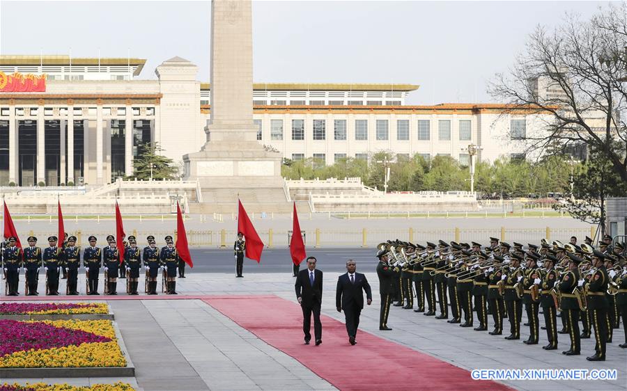 CHINA-BEIJING-LI KEQIANG-SAO TOME AND PRINCIPE-PM-TALKS (CN)