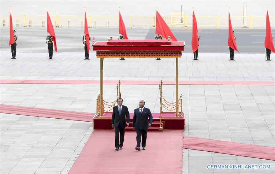 CHINA-BEIJING-LI KEQIANG-SAO TOME AND PRINCIPE-PM-TALKS (CN)