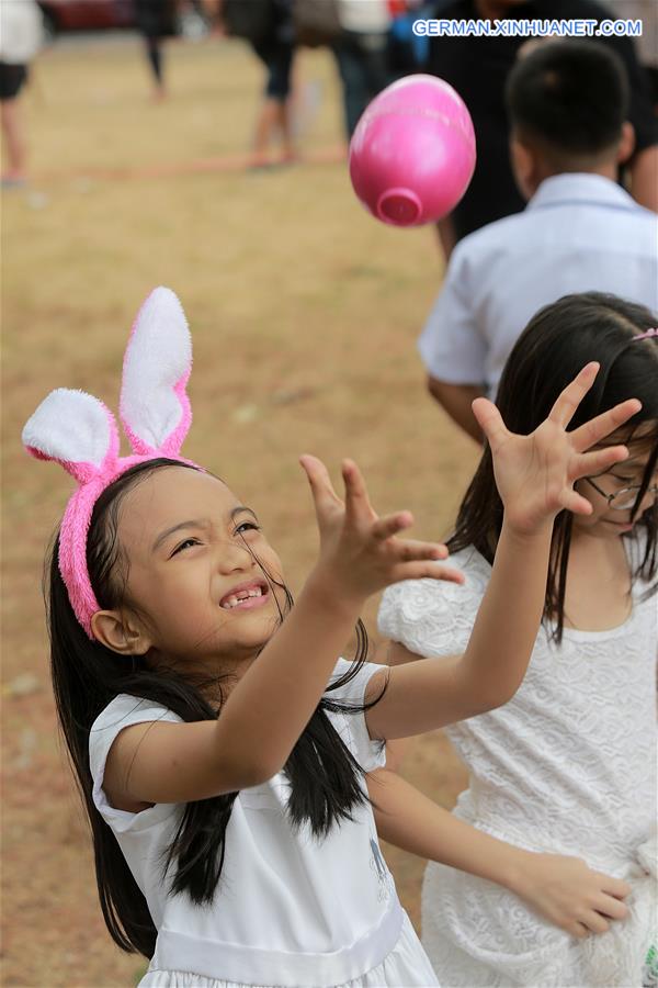 PHILIPPINES-PASAY CITY-EASTER EGG HUNT