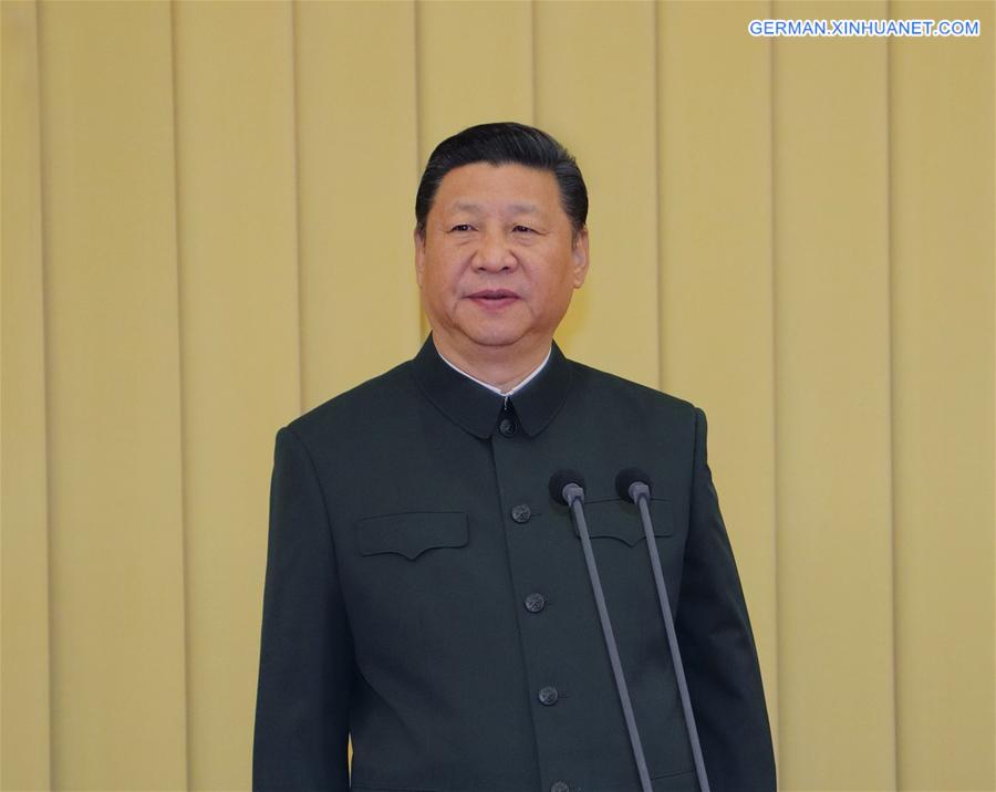 CHINA-BEIJING-XI JINPING-MILITARY UNITS-MEETING (CN)