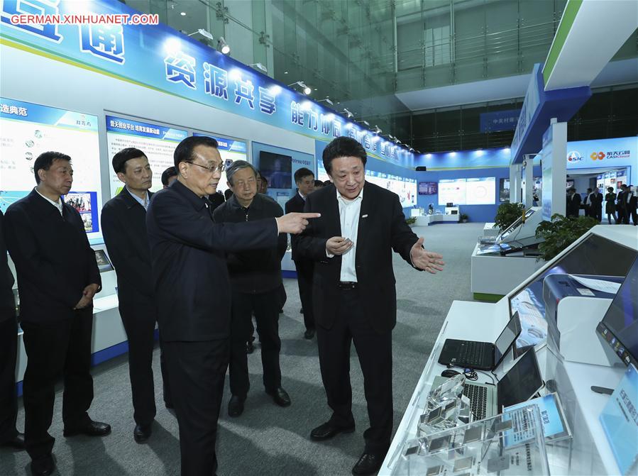 CHINA-BEIJING-LI KEQIANG-CASIC-INSPECTION (CN)