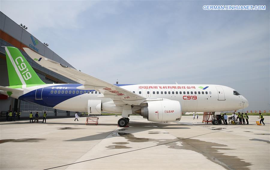 CHINA-SHANGHAI-C919-FLIGHT(CN)