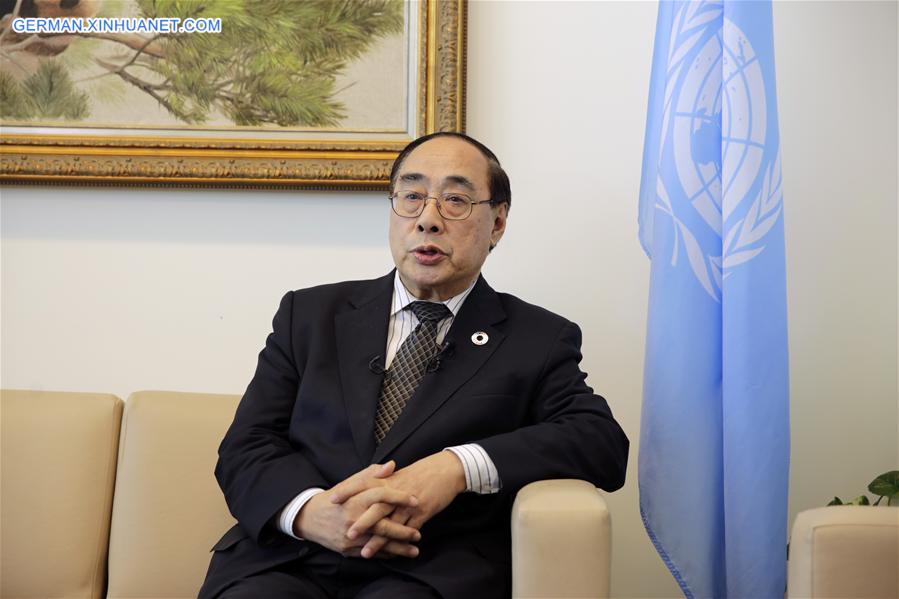 UN-OFFICIAL-WU HONGBO-CHINA-BELT AND ROAD INITIATIVE-FORUM-INTERVIEW
