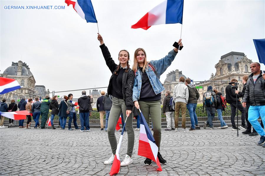 FRANCE-PARIS-PROJECTIONS-PRESIDENTIAL ELECTION-MACRON-ELECTED FRENCH PRESIDENT