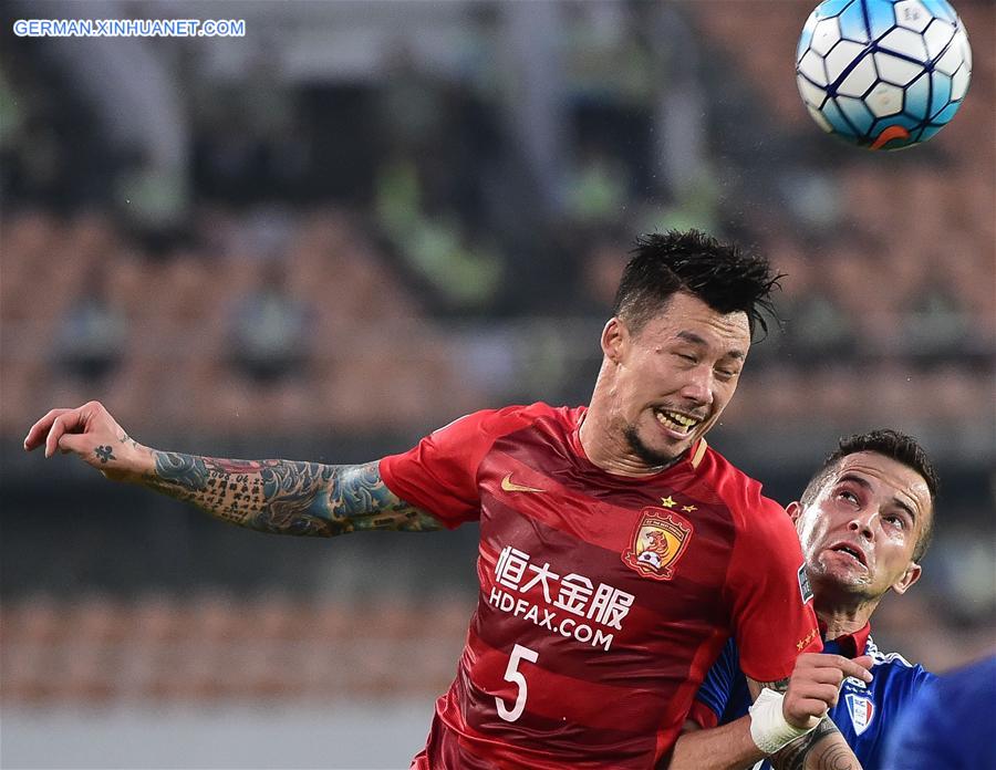 (SP)CHINA-GUANGHZOU-SOCCER-AFC CHAMPIONS LEAGUE-GROUP G (CN)