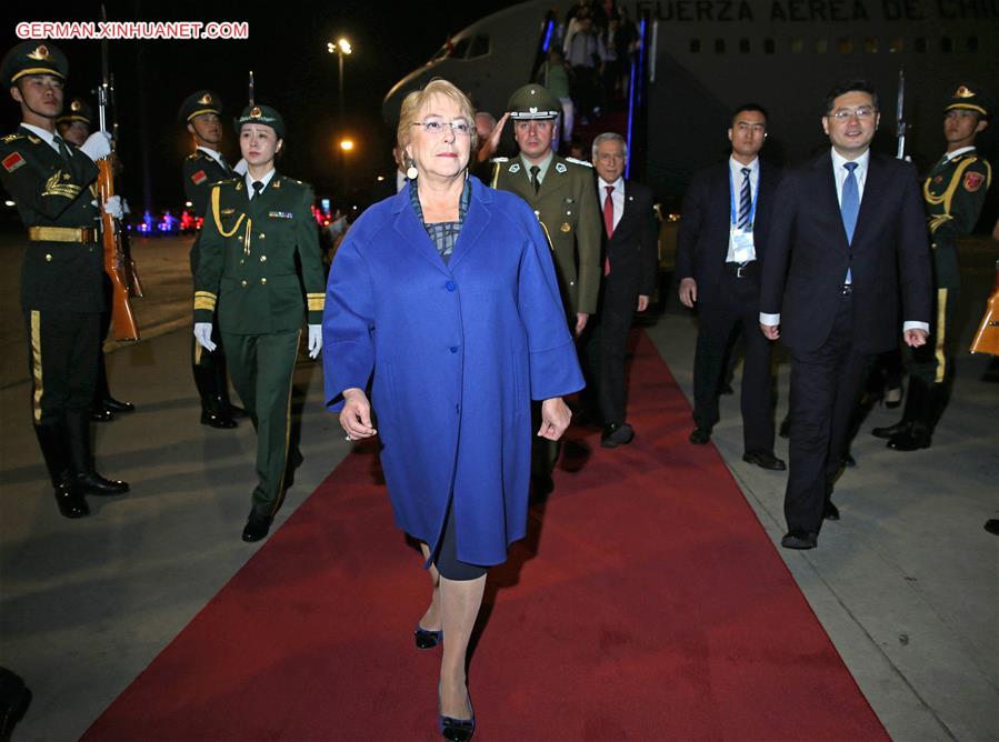 CHINA-BEIJING-CHILE-PRESIDENT-ARRIVAL (CN)