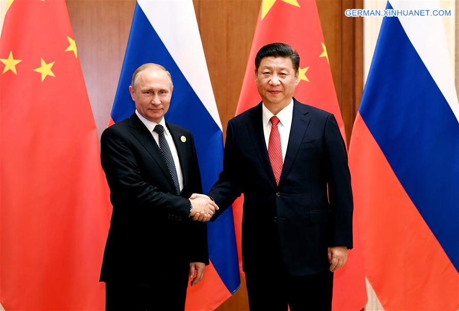 (BRF)CHINA-BEIJING-XI JINPING-RUSSIAN PRESIDENT-MEETING(CN)