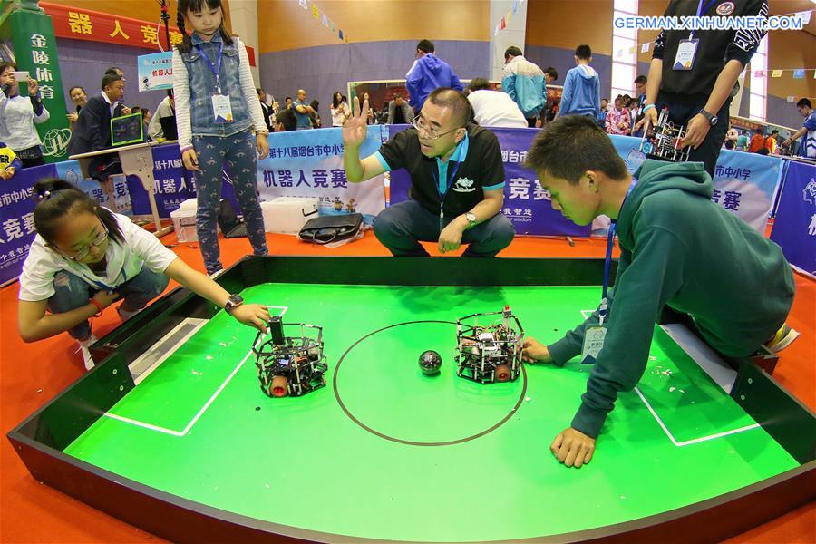 #CHINA-SHANDONG-YANTAI-ROBOT CONTEST (CN)