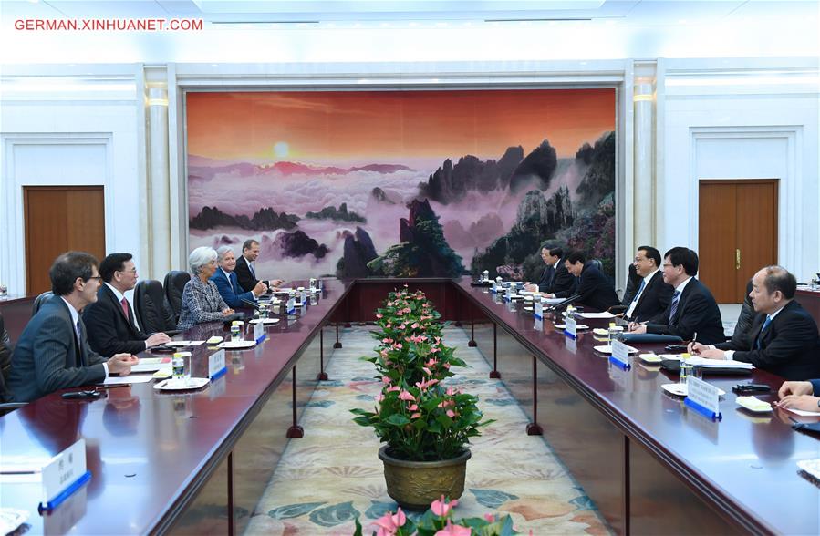 (BRF)CHINA-BEIJING-LI KEQIANG-IMF-MEETING(CN)
