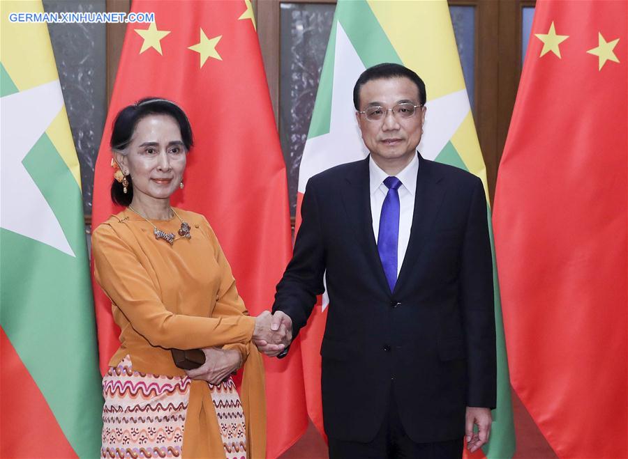 CHINA-BEIJING-LI KEQIANG-MYANMAR-MEETING (CN)