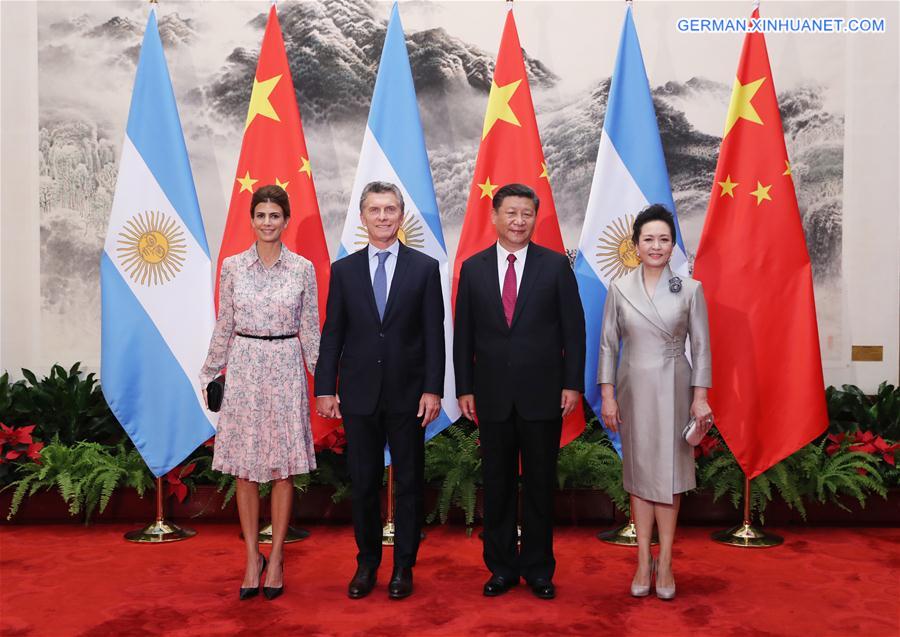 CHINA-BEIJING-XI JINPING-MAURICIO MACRI-TALKS (CN) 