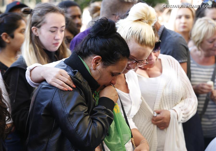 BRITAIN-MANCHESTER-TERROR ATTACK-MOURNING