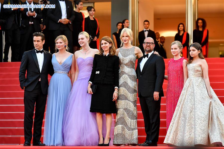 FRANCE-CANNES-70TH CANNES FILM FESTIVAL-THE BEGUILED-RED CARPET